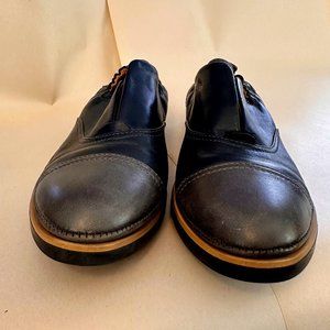 Pikolinos Santorini Cap Toe Laceless Oxford USW8.5/EU39 EUC Black/Grey 2-Tone